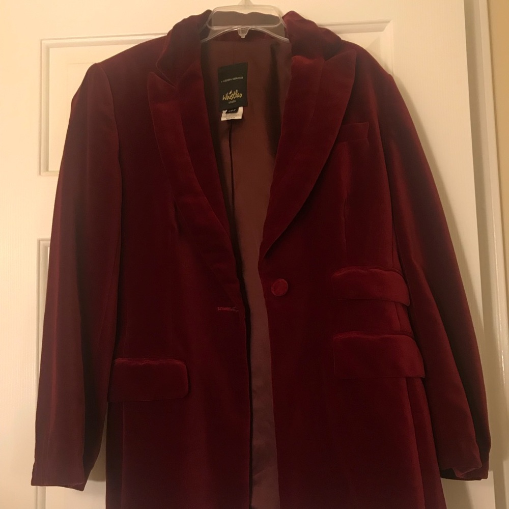 NWOT Velvet Coat